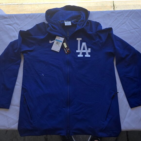 Nike LA Dodgers Therma-fit Full Zip Hoodie- Medium - Picture 1 of 3